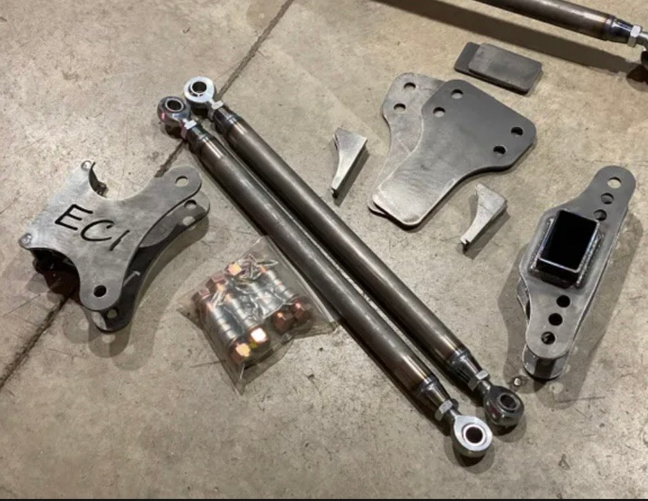 ECI Adjustable Street 4 Link Kit w/ Panhard Bar Kit